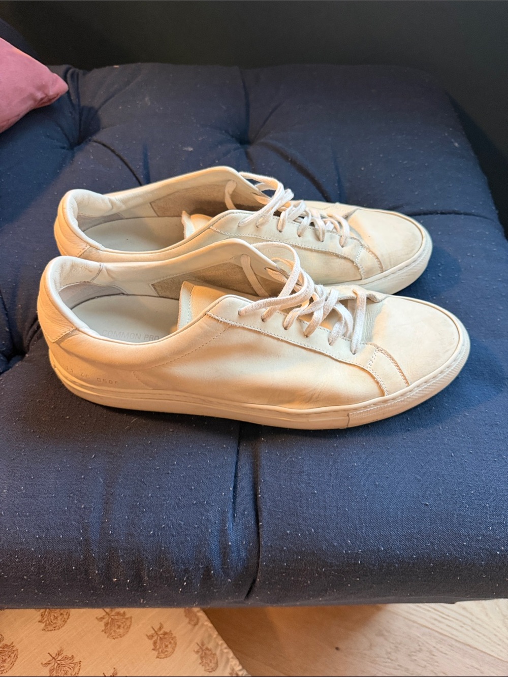 Common Projects White Low-Top Sneakers